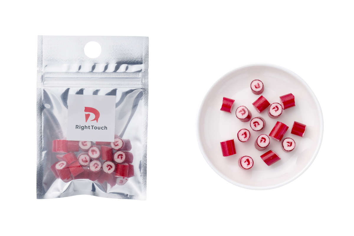 ライトタッチ様のオリジナルロゴキャンディ